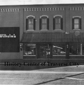 A.J. Wilhelm's Department Store on Union and 8th Streets, Traverse City. 
