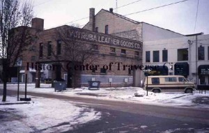 F. Votruba Leather Goods store exterior, 1996.