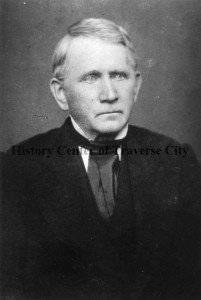 Portrait of Rev. Peter Dougherty. Image courtesy of the History Center of Traverse City.