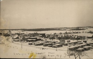 Kingsley valley, from the south, ca. 1910. Image courtesy of Sally Norman Photograph Collection, Kingsley Branch Library.