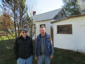 Arthur (right) and Alan Hulkonen, of Kaleva, Michigan.